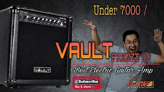 Vault frenzy 20 unboxing and review | Best electric guitar amp under 7000 | @EUTHANASIA_OFFICIAL