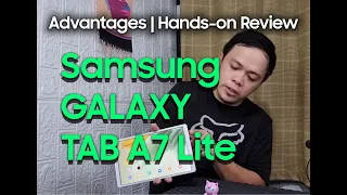 GALAXY TAB A7 Lite: SAKTO PARA SA ONLINE CLASS, MEETINGS AND OTHER ONLINE WORK | BUDGET WITH QUALITY