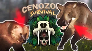 Playing As The NEW Animals 🦌🐻🐷 - Cenozoic Survival Roblox
