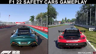 F1 22 Safety Cars Gameplay | Aston Martin Vantage & Mercedes-AMG GT Black Series