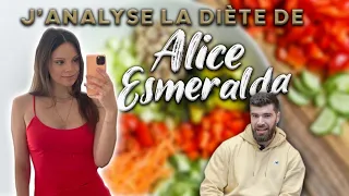 J'analyse la diète VEGAN de @AliceEsmeralda !