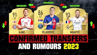 FIFA 23 | NEW CONFIRMED TRANSFERS & RUMOURS! ✅🔥 ft. Vlahovic, Kane, Mbappe… etc