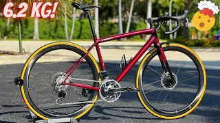 *SUPER LIGHT* 6.2 KILO *DISC BRAKE* SUPER BIKE!!! (2023 S-WORKS SPECIALIZED AETHOS!)