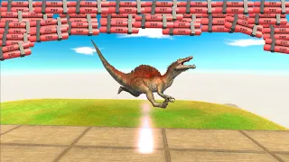 [TNT Challenge] Carnivorous Dinosaur VS Herbivorous Dinosaur | Animal Revolt Battle Simulator