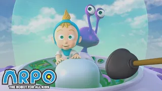 ALIEN INVASION! | Cartoons for Kids | Full Episode | Arpo the Robot