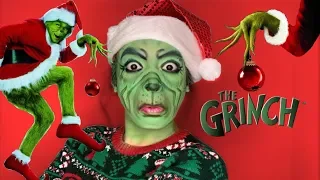 THE GRINCH MAKEUP TUTORIAL *GONE WRONG*