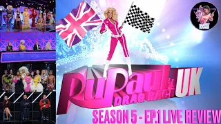 RuPaul’s Drag Race UK: Season 5 - EP.1 Live Review