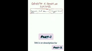 How to calculate σ-bond and π-bond? (Part-1) easy trick