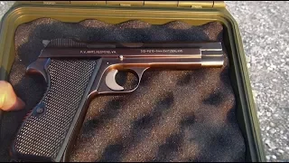 Sig P210 Plum Frame.  It's Beautiful. Close-ups and a few shots.