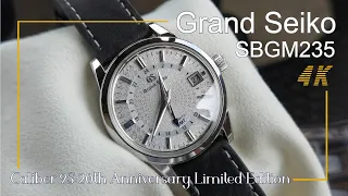 2017 Grand Seiko 9S Mechanical 20th Anniversary Limited Edition SBGM235 all angles in 4K quality