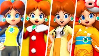 Evolution of Princess Daisy Costumes (1989 - 2021)