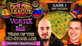 Golden League II - Wars of the No-Stone Age - VortiX vs Bee - G1