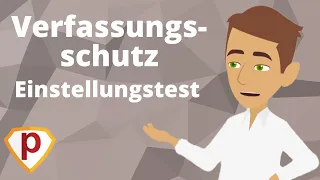 Verfassungsschutz Einstellungstest 2024 | Einfach erklärt von Plakos