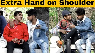 Extra Hand On Shoulder Funny Prank I Prank in Pakistan I @F.A CRAZY PRANKSTAR