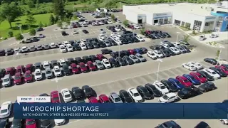 Microchip shortage puts car supplies in park