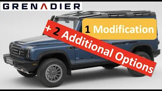 Ineos Grenadier Modification and Additional Options #ineosgrenadiers #inesogrenadier4x4