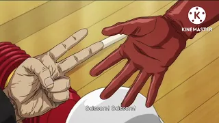 saitama play's rock paper scissors