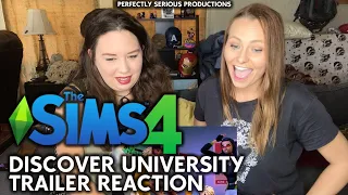 The Sims 4 Discover University: Official Reveal Trailer Reaction!!!