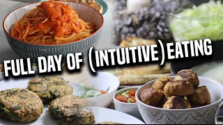 Full Day of (intuitive) Eating | The Rise 2021