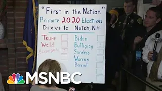 Klobuchar Tops Dems As Three Tiny NH Towns Start Primary With Midnight Votes | The 11th Hour | MSNBC