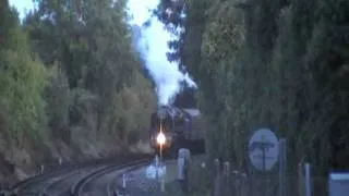 70013 Oliver Cromwell with the Spitfire Railtour