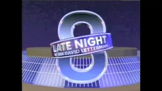 8th Anniversary Special on Letterman, February 1, 1990