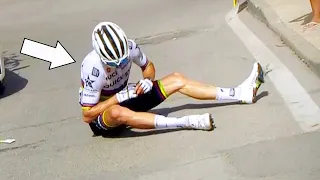 Julian Alaphilippe Crashes Out of the Vuelta a España 2022 Stage 11