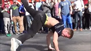 Breakdance Show in Leicester Square, London