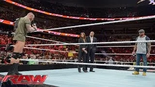 Triple H, Randy Orton and Batista look toward WrestleMania 30: Raw, March 31, 2014