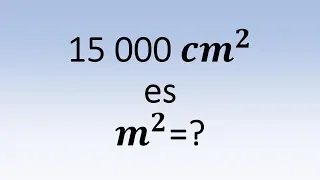 convert from square cm to square m (cm2 to m2) - Easy