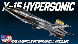 X-15 - The American Hypersonic Rocket Powered Aircraft Developed By North American | Upscaled