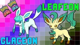 Como Evolucionar a Eevee en Leafeon y Glaceon en Pokemon Rubi Omega y Zafiro Alfa