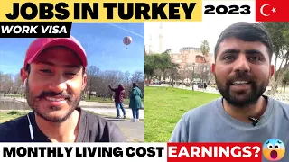 Jobs in Turkey for Pakistani 2023 || Starting salaries in Turkey || Living Expenses Turkey visa