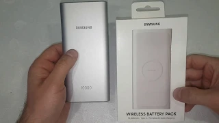 Пауэрбанк от SAMSUNG WIRELESS BATTERY PACK 10 000 mAh. Честный отзыв спустя 2 недели. ОБЗОР.