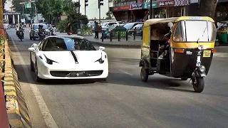 Supercars In India - November 2018 (Bangalore) 1 of 2 - GT3 RS, Aventador, 458..