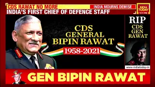 CDS General Bipin Rawat Passes Away As Mi-17 Chopper Crashes In Tamil Nadu's Coonoor | News Today