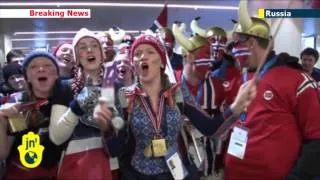 Sochi Winter Olympics: Norway and Canada lead medal table as fans enjoy Russian hospitality