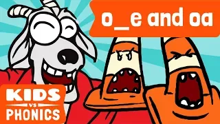 O_E and OA | Similar Sounds | Sounds Alike | How to Read | Made by Kids vs Phonics