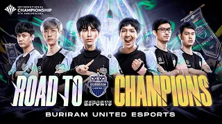 เส้นทางแชมป์ของ Buriram United Esports | AIC 2021