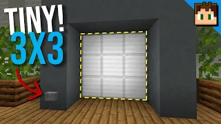 The BEST 3x3 PISTON DOOR! [Minecraft Bedrock 1.20] +Tutorial