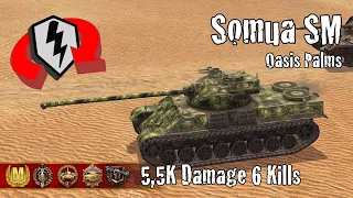 Somua SM  |  5,5K Damage 6 Kills  |  WoT Blitz Replays