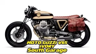 Custom build MOTO GUZZI V65 ' Ivory ' By South Garage Motorcycle