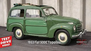1953 Fiat 500C Topolino -- For Sale @motoexotica@ MotoeXotica