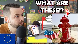 European Reacts to 7 Outdoor Objects I Never Saw Before Moving to America