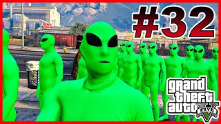 GTA 5 Online - GREEN GANG VS PURPLE GANG - Funny Moments - Episode 32