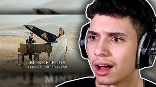 Reacting to Faouzia & John Legend - Minefields (Official Music Video)