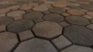 great ground tiles - Blender Geometry Nodes