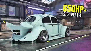 Need for Speed Heat Gameplay - 650HP+ VOLKSWAGEN BEETLE Customization | Max Build 400+