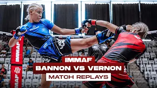 Shauna Bannon vs. Kerry Ann Vernon | FULL FIGHT | 2021 IMMAF World Cup