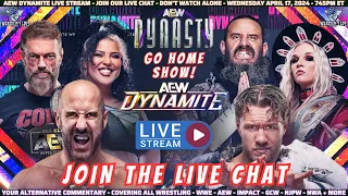 AEW Dynamite Live Stream - Join Our Live Chat (April 17, 2024) #aew #aewdynamite #aewdynasty